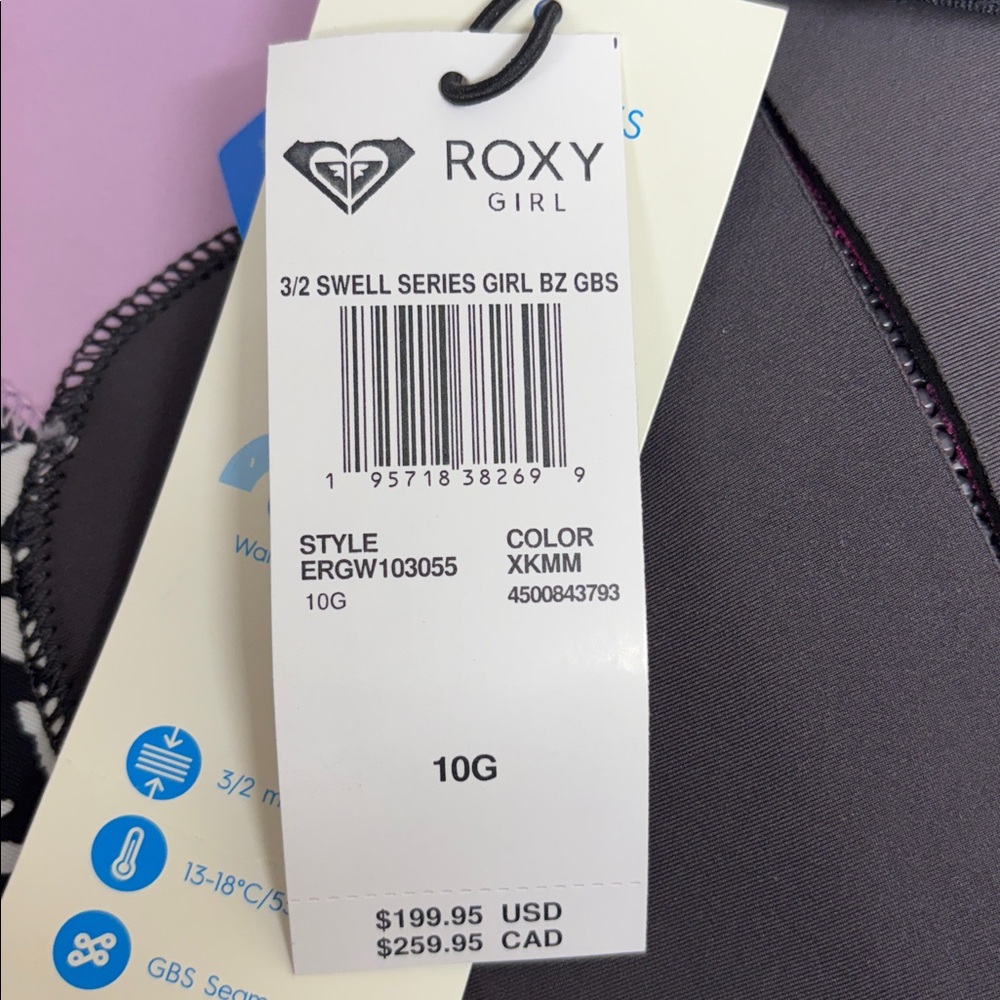 Roxy Black and Pink Patterned Sleeve - Picture 11 of 11